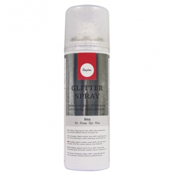 34088606 - 4006166476006 - Rayher - Spray Paillettes fines Argenté 125 ml - France - 2