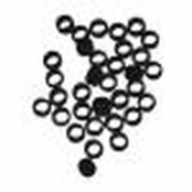Perles à écraser (plombs) 2 mm Noir 50 pièces