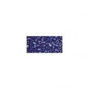Perle Miyuki Delica 10/0 DBM864 Rainbow transp. dépoli Bleu2
