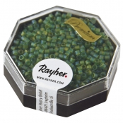 Perle Miyuki Delica 10/0 DBM858 Rainbow transp. dépoli Jaspe