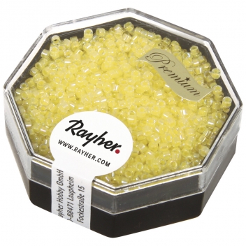 14765159 - 4006166378522 - Miyuki - Perle Miyuki Delica 11/0 DB53 Rainbow transp. jaune lumineux - 2