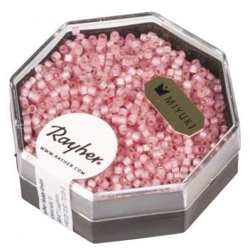 14766261 - 4006166378706 - Miyuki - Perle Miyuki Delica 11/0 DB625 éclat de perle : rose chiffon - 2