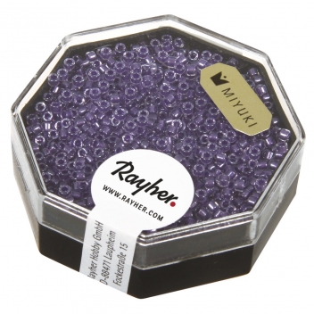 14766314 - 4006166378720 - Miyuki - Perle Miyuki Delica 11/0 DB906 éclat de perle : violet - 2