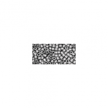 14761568 - 4006166378355 - Miyuki - Perle Miyuki Delica 11/0 DB 321 Métallic dépoli gris acier