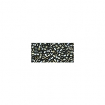 14761572 - 4006166378362 - Miyuki - Perle Miyuki Delica 11/0 Métallic dépoli anthracite