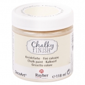 Peinture craie Chalky Pour Matériau poreux 118 ml blanc albâtre