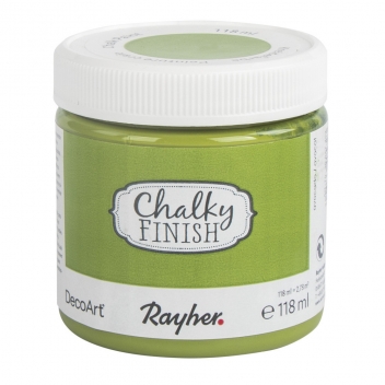 38867452 - 4006166405723 - Chalky Finish - Peinture craie Chalky Pour Matériau poreux 118 ml Avocat - 2