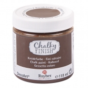 Peinture craie Chalky Pour Matériau poreux 118 ml brun chevreuil