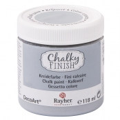 Peinture craie Chalky Pour Matériau poreux 118 ml gris granite