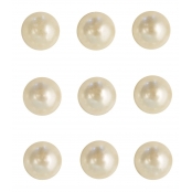 Perle de pluie autocollante Ø2mm Crème 160 pièc.