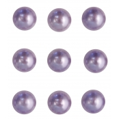 Perle de pluie autocollante Ø3mm Lilas 120 pièc.