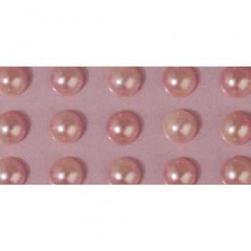 1511816 - 4006166299674 - Rayher - Perle de pluie autocollante Ø5mm Rose 80 pièc. - 2