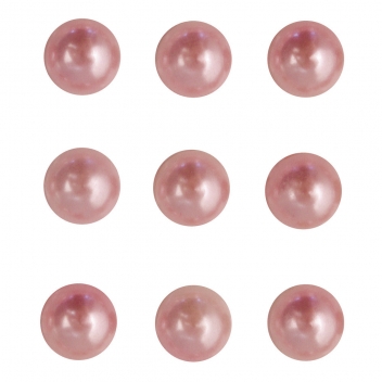 1511816 - 4006166299674 - Rayher - Perle de pluie autocollante Ø5mm Rose 80 pièc.
