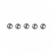 Perle de pluie autocollante Ø5mm Argent 80 pièc.