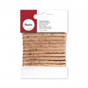Cordon plat liège nature 5mm (100 cm)