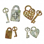 Matrice découpe & embossage Thinlits Sizzix 3en1 Cadenas