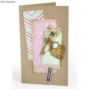 Matrice découpe & embossage Thinlits Sizzix 3en1 Cadenas