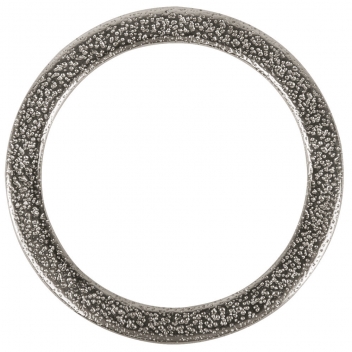 22669606 - 4006166227578 - Rayher - Anneau plat martelé Argenté Ø 37 mm