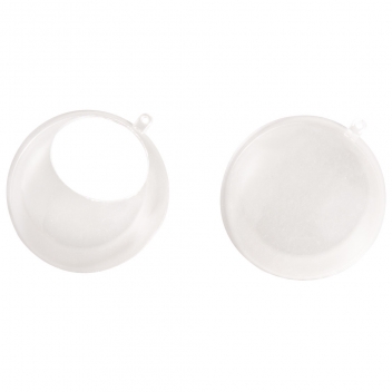 39477800 - 4006166413018 - Rayher - Boule plastique Cristal ø12cm (découpe ø7,5cm)