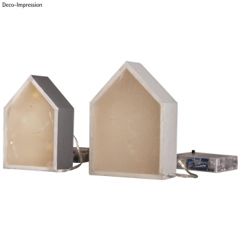 62696000 - 4006166412325 - Rayher - Cadre en bois Maison Petit modèle 2 pièces - 3