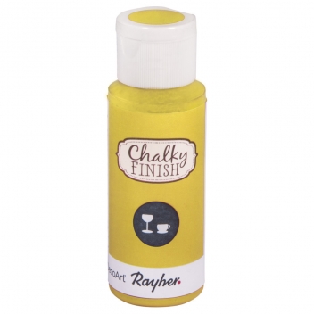 38866159 - 4006166219979 - Chalky Finish - Peinture craie Chalky Pour Matériau NON poreux jaune - 2