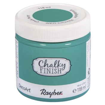 38867410 - 4006166219900 - Chalky Finish - Peinture craie Chalky Pour Matériau poreux 118 ml vert marin - 2