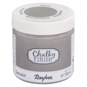 Peinture craie Chalky Pour Matériau poreux 118 ml gris clair