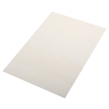 3005102 - 4006166311666 - Crepla - Mousse EVA thermoform. Crepla Blanc pailleté 30x45 cm - 2