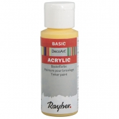 Peinture acrylique Jaune d`or 59 ml