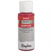 Peinture acrylique Rouge feu 59 ml