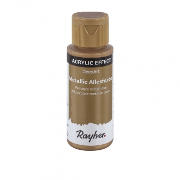 38001620 - 4006166956416 - DecoArt - Peinture acrylique Premium Doré métallique 59 ml - 2