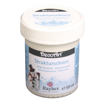 38013000 - 4006166956737 - DecoArt - Neige structurée 59 ml - 3