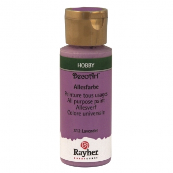 38000312 - 4006166583674 - DecoArt - Peinture acrylique Premium Lavande 59 ml - 2
