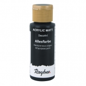 Peinture acrylique Premium Noir 59 ml