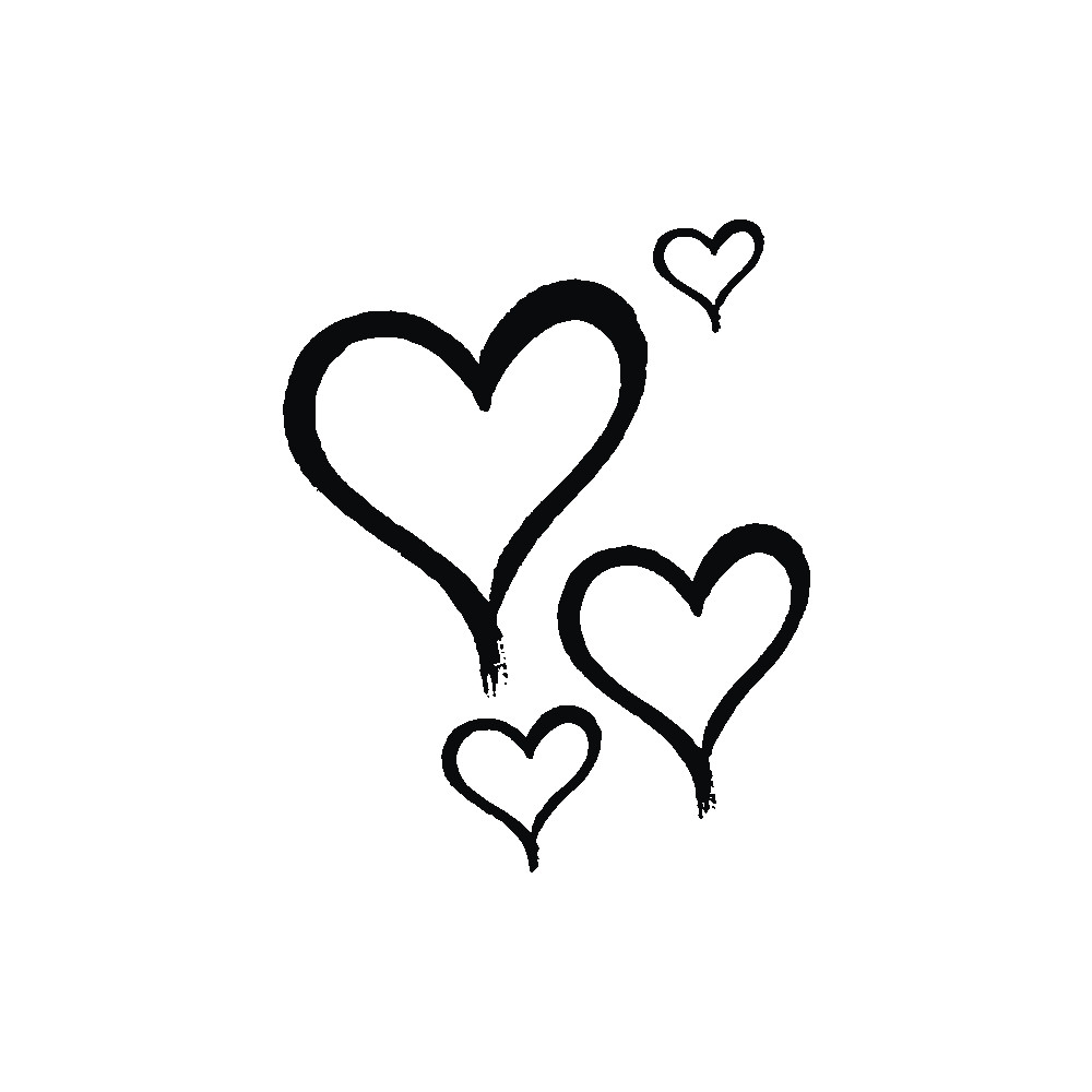 Rayher 28787000 27315/ Tampon en bois Motif double coeur 4/ x 4/ cm 27813/ Objet