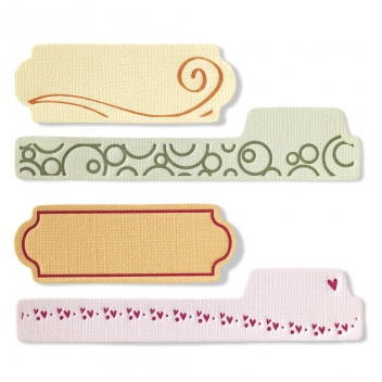 57876000 - 3359900002551 - Fiskars - Set de plaques suppl. Mini Étiquette tag 4 pièces - 2