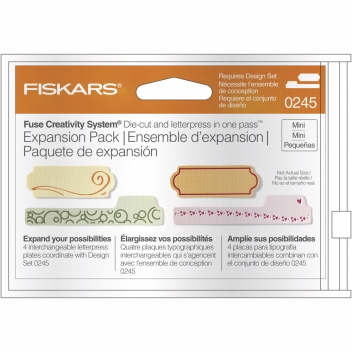 57876000 - 3359900002551 - Fiskars - Set de plaques suppl. Mini Étiquette tag 4 pièces