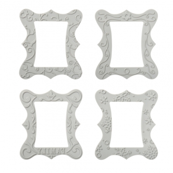 57899000 - 3359900000977 - Fiskars - Set de plaques suppl. Medium Frame 4 pièces - 2