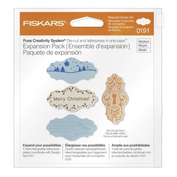 57944000 - 3359900000984 - Fiskars - Set de plaques suppl. Medium Mirror 4 pièces