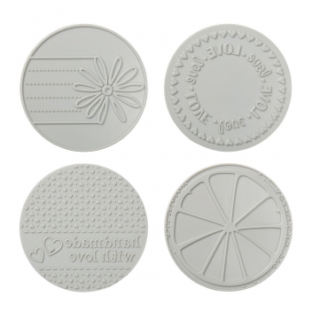 57889000 - 3359900000861 - Fiskars - Set de plaques suppl. Medium Circle 4 pièces - 2