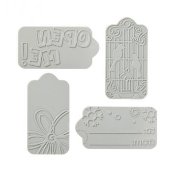 57897000 - 3359900000953 - Fiskars - Set de plaques suppl. Medium Étiquette tag 4 pièces - 2