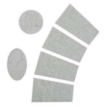 57953000 - 3359900002162 - Fiskars - Set de plaques suppl. Grand Format Party Carton x2 - 2