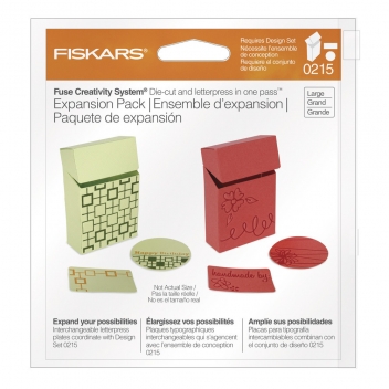 57954000 - 3359900002179 - Fiskars - Set de plaques suppl. Grand Format Treatbox x2