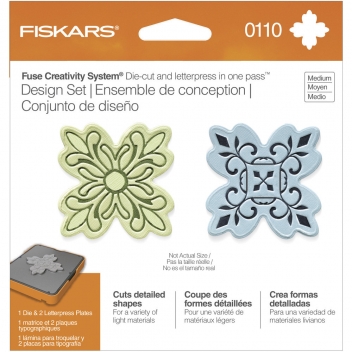 57958000 - 3359900001103 - Fiskars - Kit Formes détaillées Matrice Fuse Element (matériaux fins)