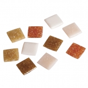 Pierres mosaique 1 cm Teintes naturelles 1 kg