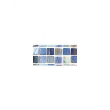 1453408 - 4006166391484 - Rayher - Pierres mosaique Deluxe 2 cm Teintes bleues 500 g - 3