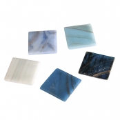 Pierres mosaique Deluxe 2 cm Teintes bleues 500 g