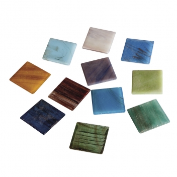 1453449 - 4006166391606 - Rayher - Pierres mosaique Deluxe 2 cm Couleurs assorties 500 g