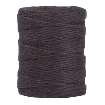 4200305 - 4006166049453 - Rayher - Fil de jute 4 plis Ø 3,5mm Brun foncé Bobine 280m - 4