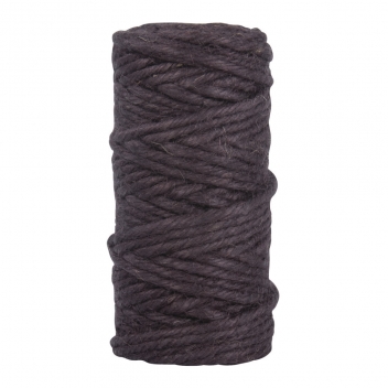 4200405 - 4006166049484 - Rayher - Fil de jute 6 plis Ø 6mm Brun foncé Bobine 35m - 4